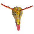 Masque de cerf guatémaltèque vintage