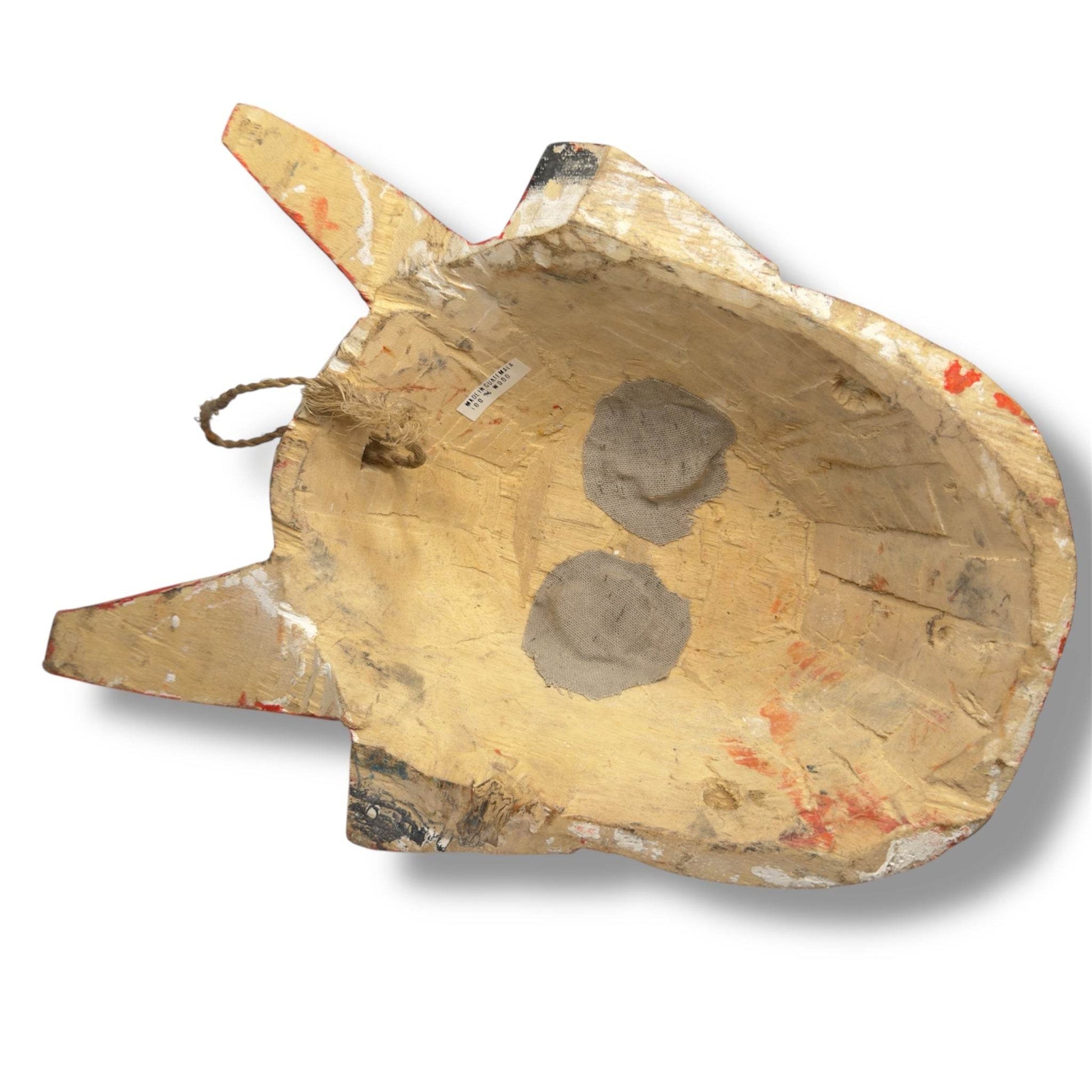 Vintage Guatemalan Diablo Mask - From The Andes