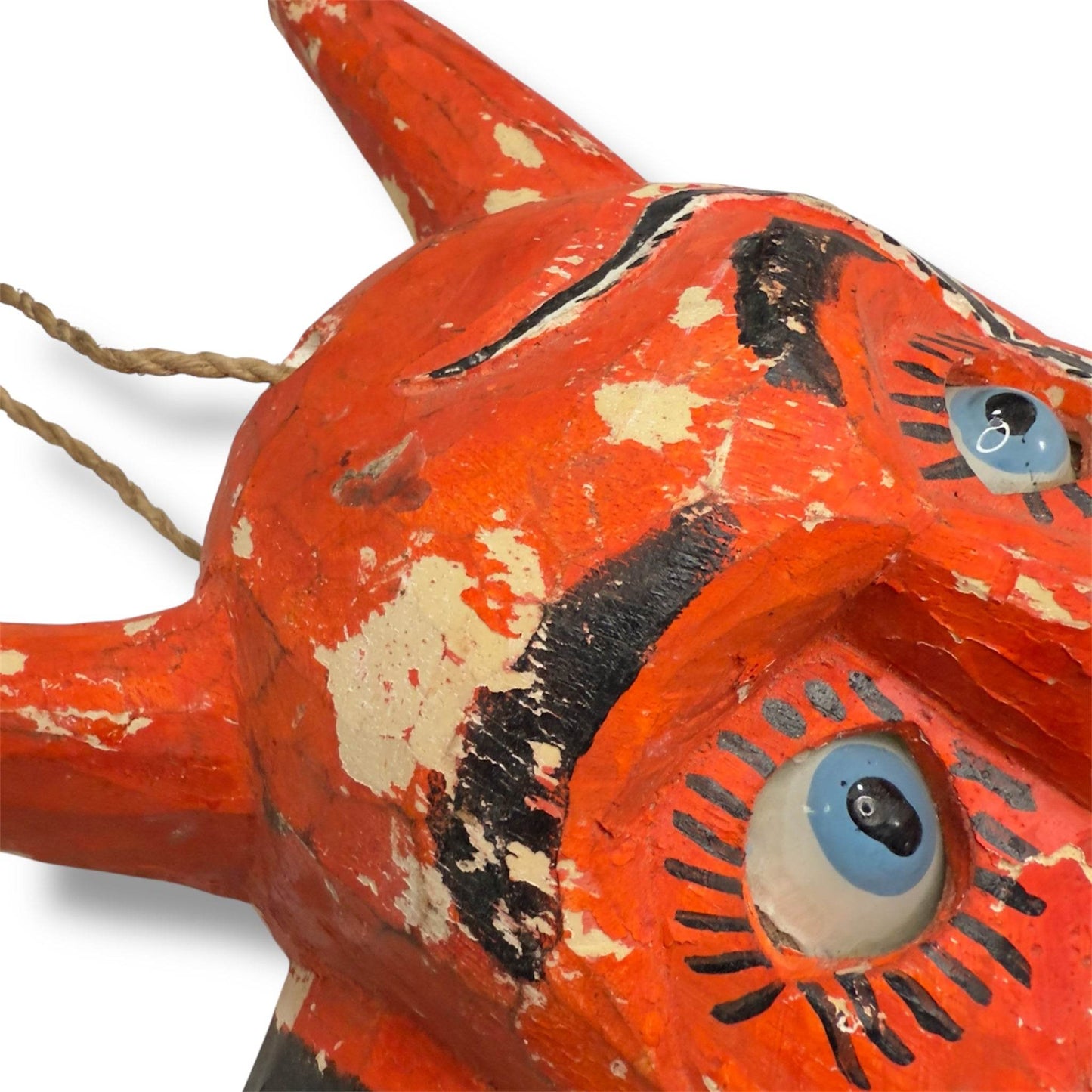 Vintage Guatemalan Diablo Mask - From The Andes