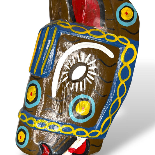 Vintage Guatemalan Horse Mask - From The Andes