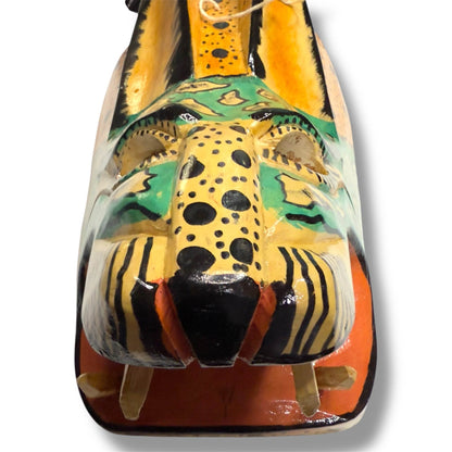 Vintage Guatemalan Jaguar Mask - From The Andes