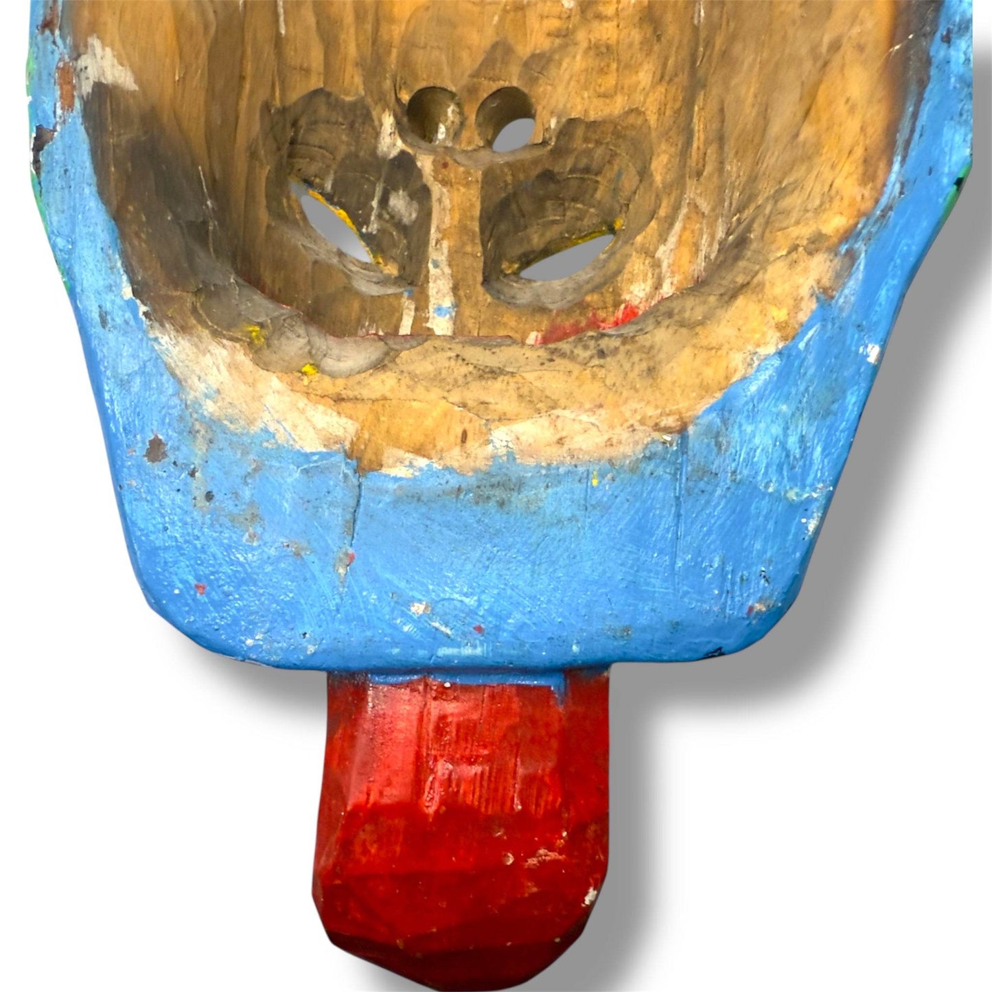 Vintage Guatemalan Jaguar Mask - From The Andes