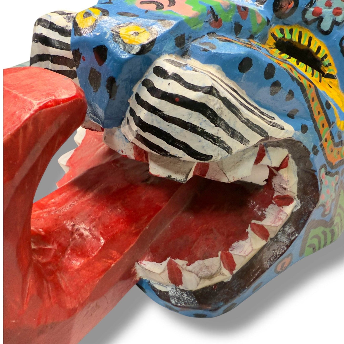 Vintage Guatemalan Jaguar Mask - From The Andes