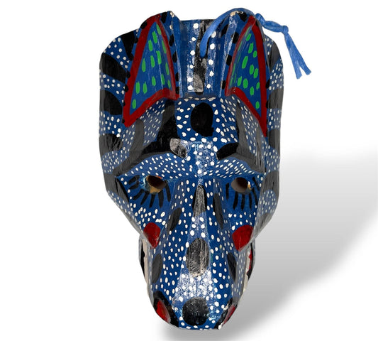 Vintage Guatemalan Jaguar Mask - From The Andes