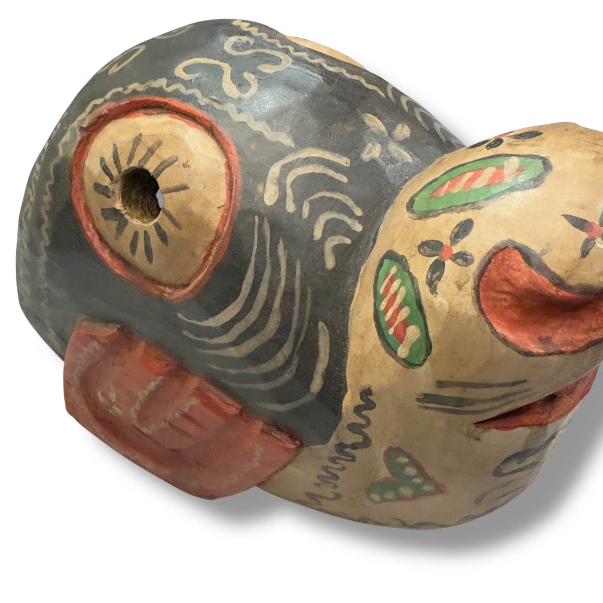 Vintage Guatemalan Monkey Mask - From The Andes