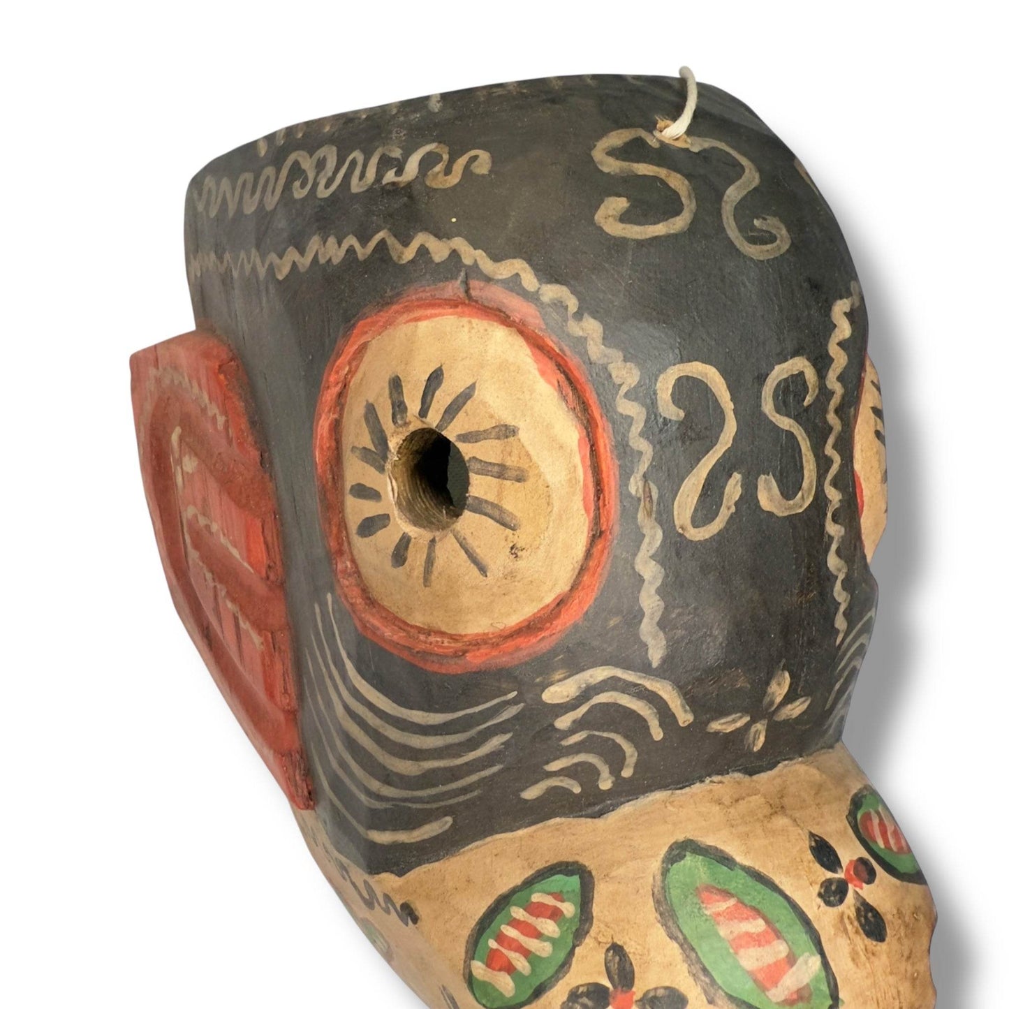 Vintage Guatemalan Monkey Mask - From The Andes