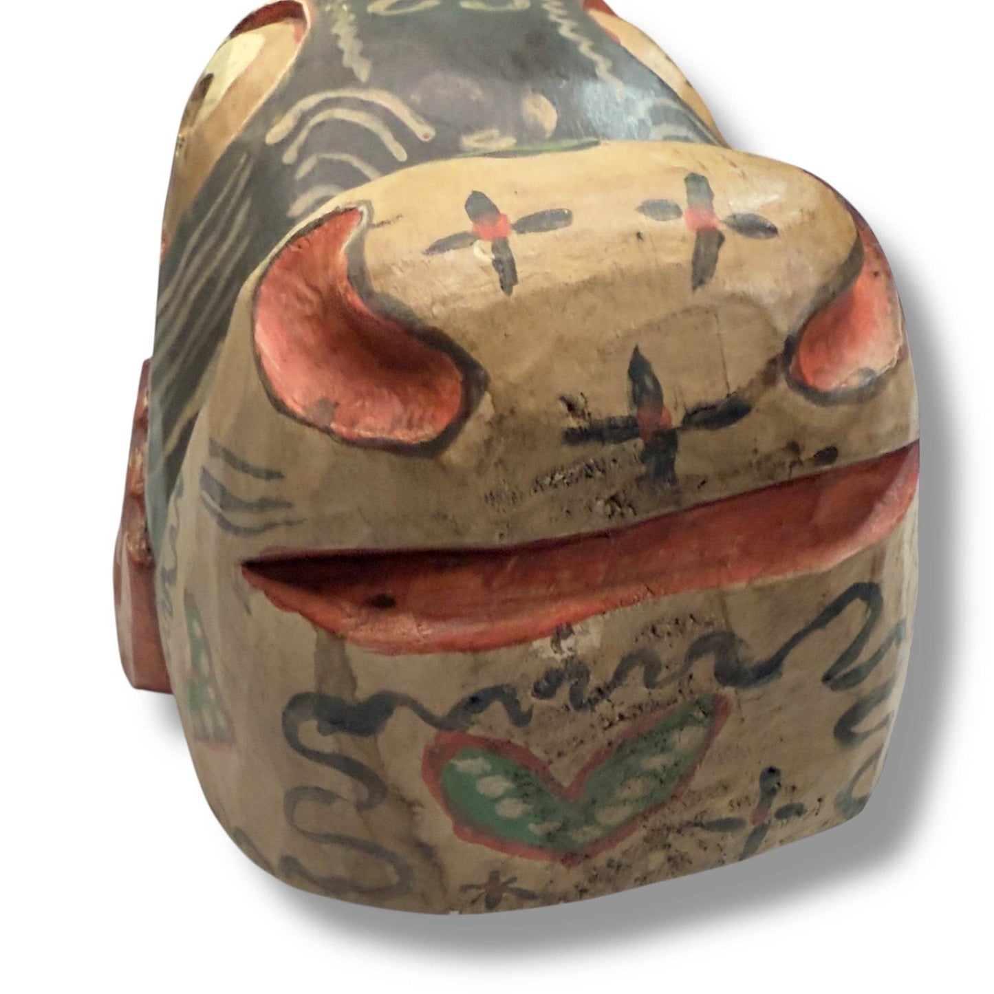 Vintage Guatemalan Monkey Mask - From The Andes