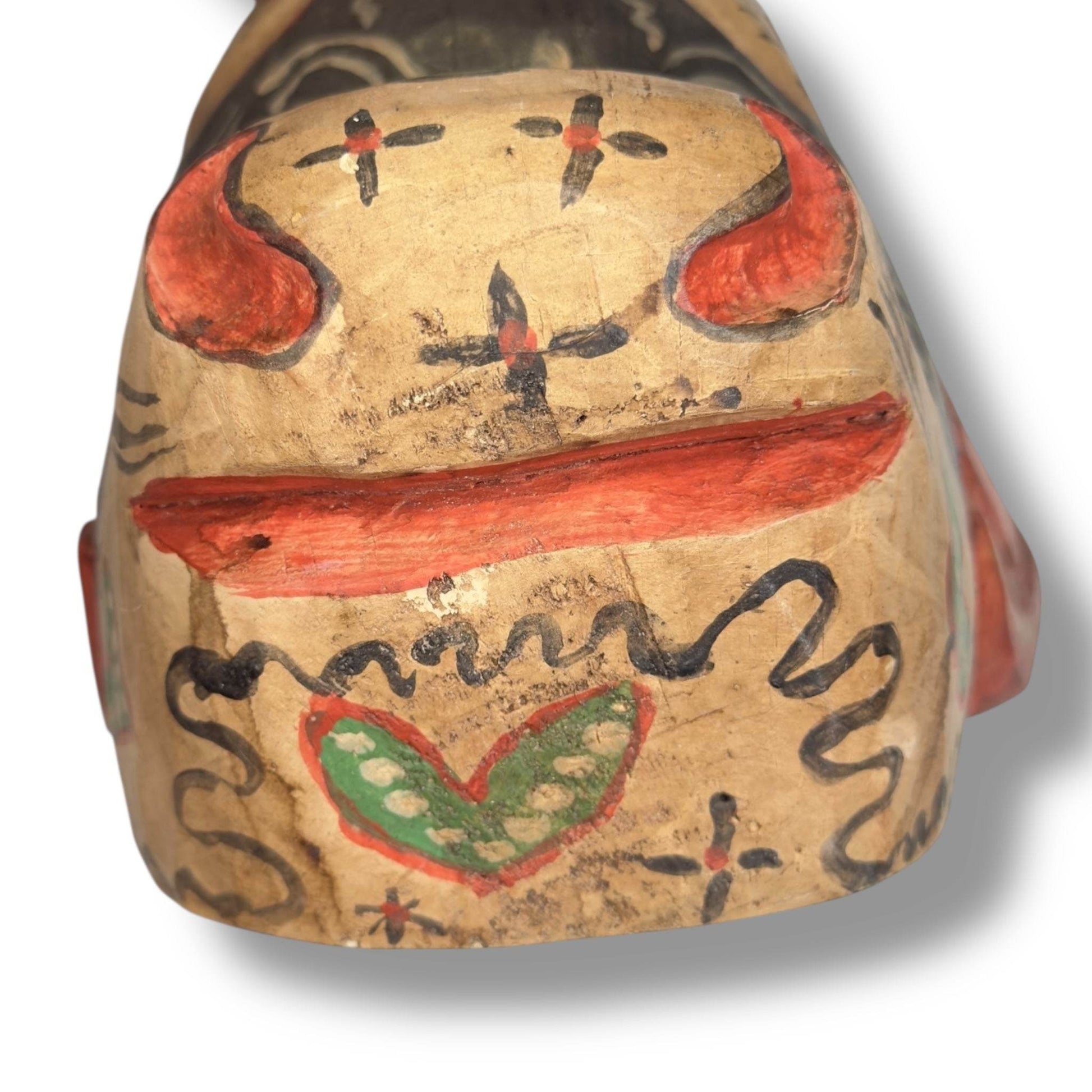 Vintage Guatemalan Monkey Mask - From The Andes