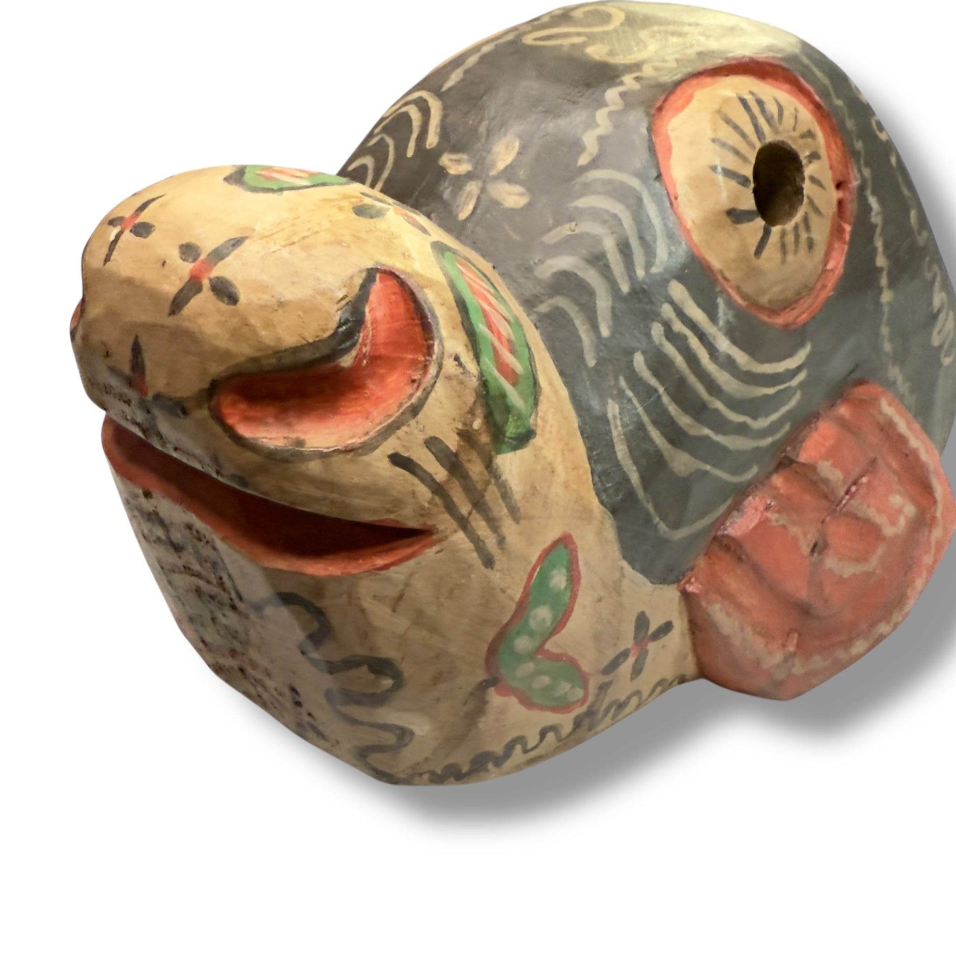 Vintage Guatemalan Monkey Mask - From The Andes