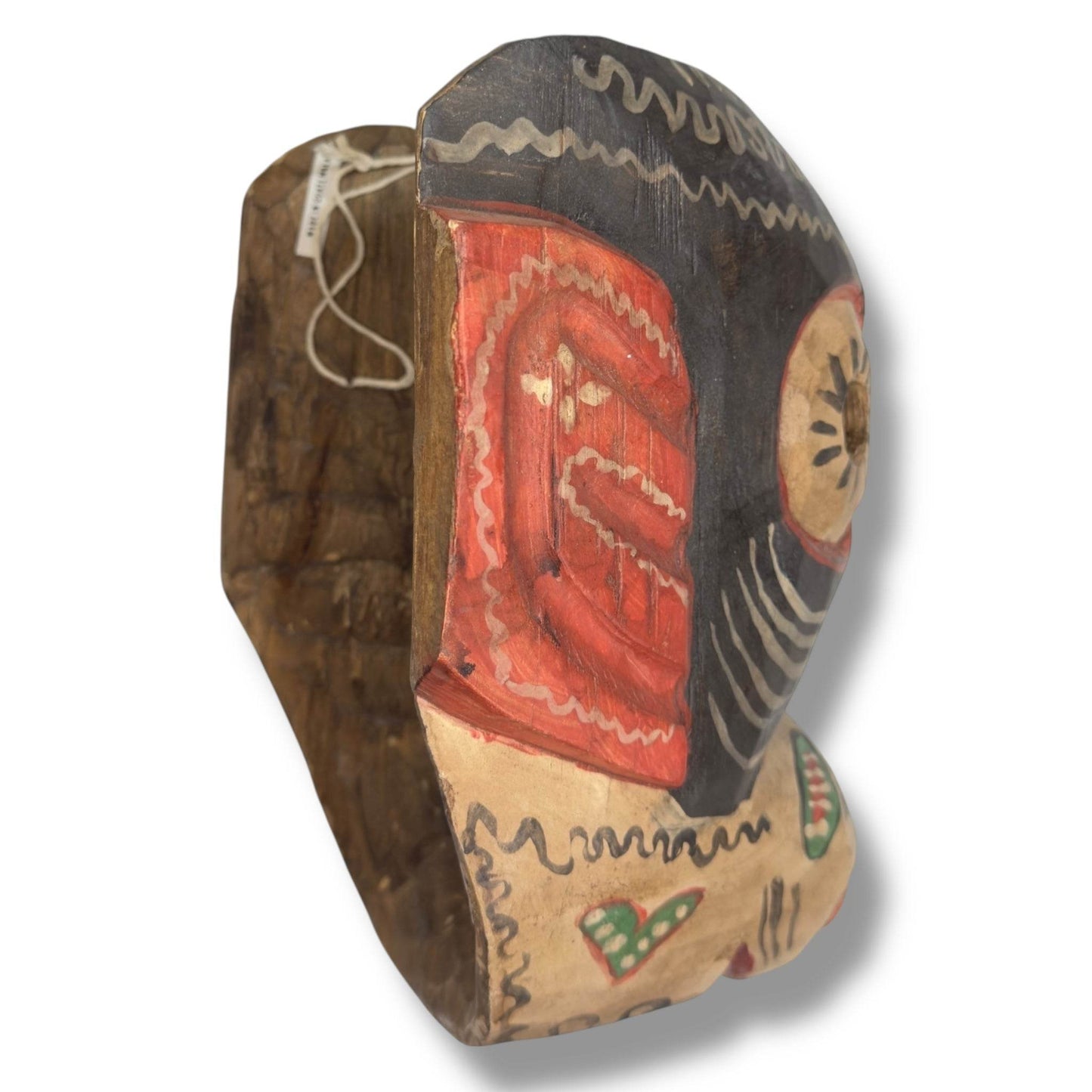 Vintage Guatemalan Monkey Mask - From The Andes