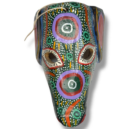 Vintage Guatemalan Mule Mask - From The Andes