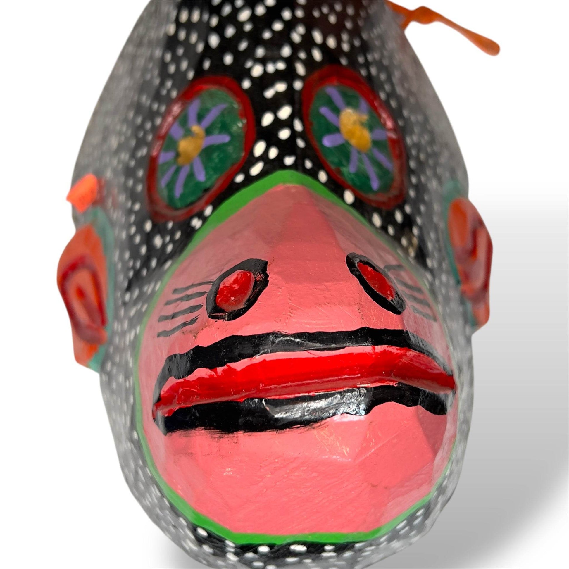Vintage Guatemalan Pig Mask - From The Andes