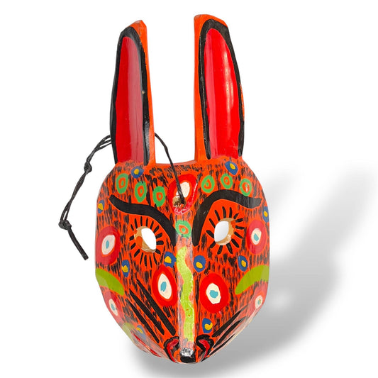 Vintage Guatemalan Rabbit Mask - From The Andes