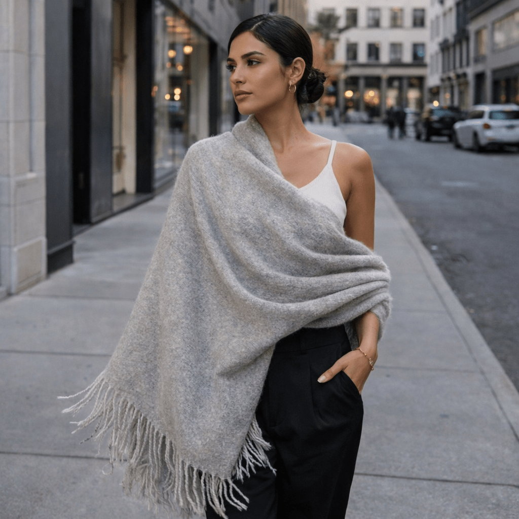 vlad.œuvre Alpaca Étole 78 - From The Andes