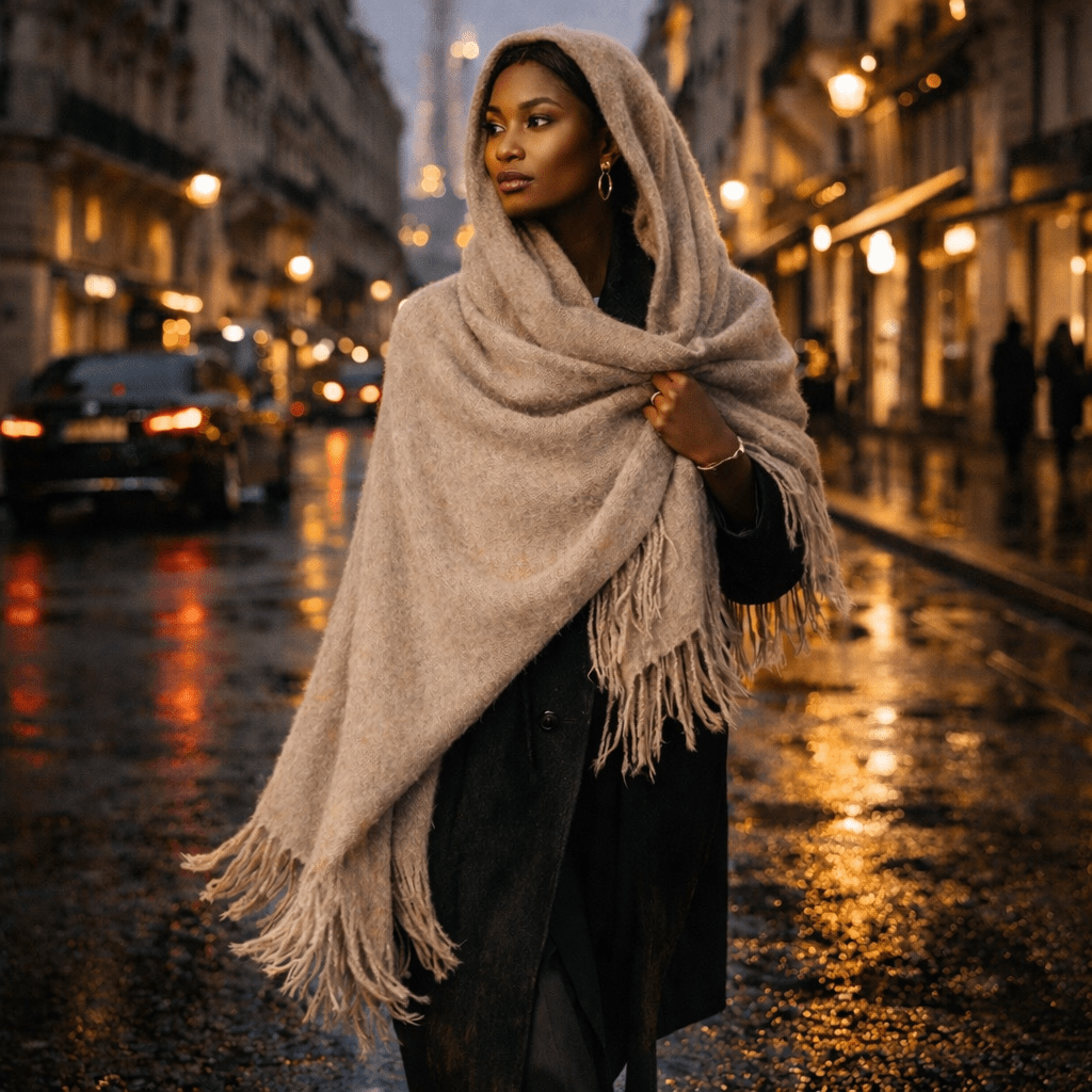 vlad.œuvre Alpaca Étole 78 - From The Andes