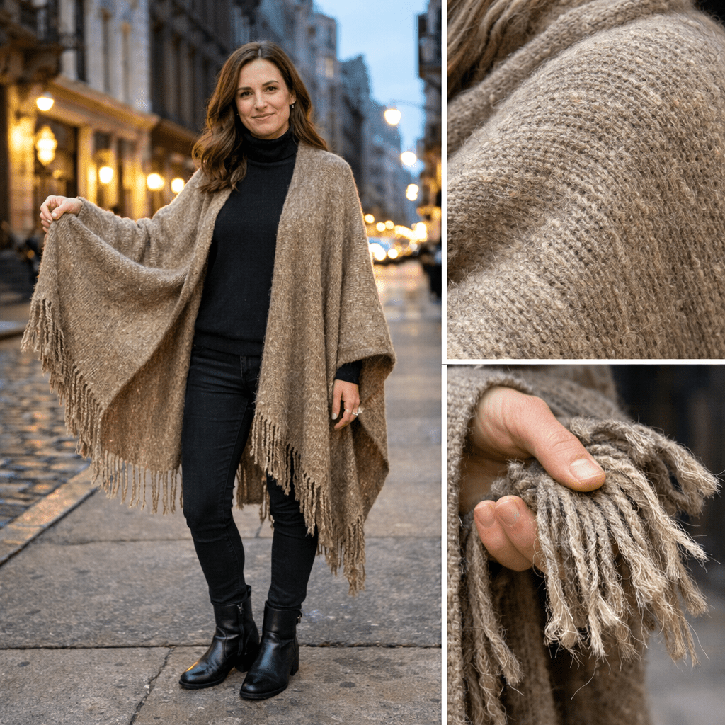 vlad.œuvre Alpaca Ruana 73 | Bolivia - From The Andes