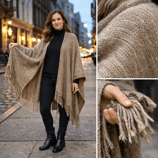 vlad.œuvre Alpaca Ruana 73 | Bolivia - From The Andes