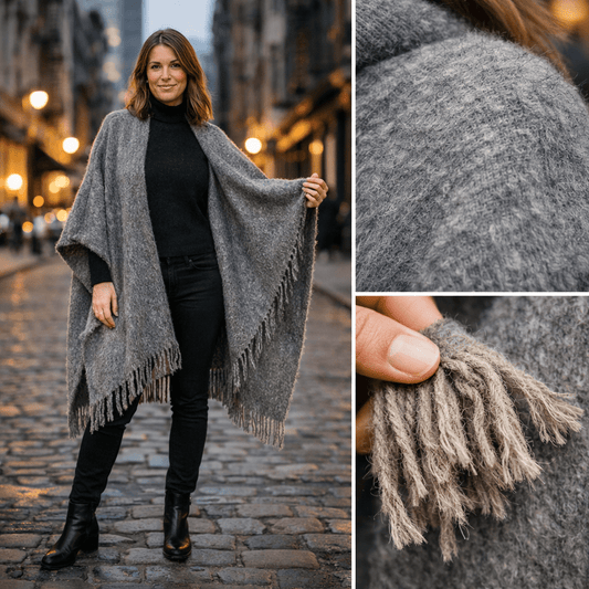 vlad.œuvre Alpaca Ruana 73 | Bolivia - From The Andes