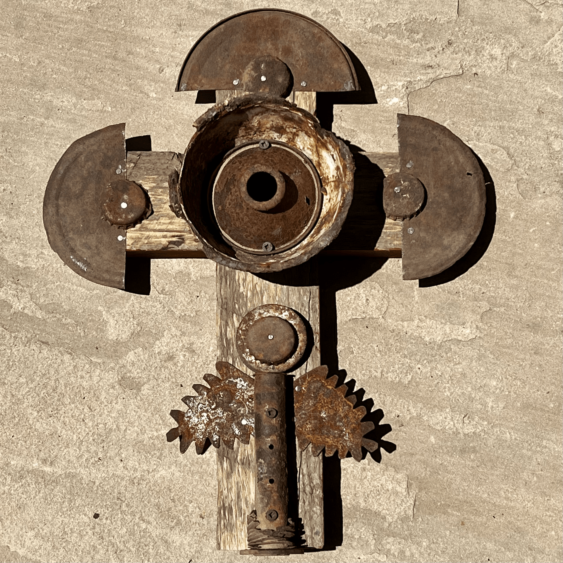 Zia Pueblo Cross (Sandoval County, New Mexico) - From The Andes